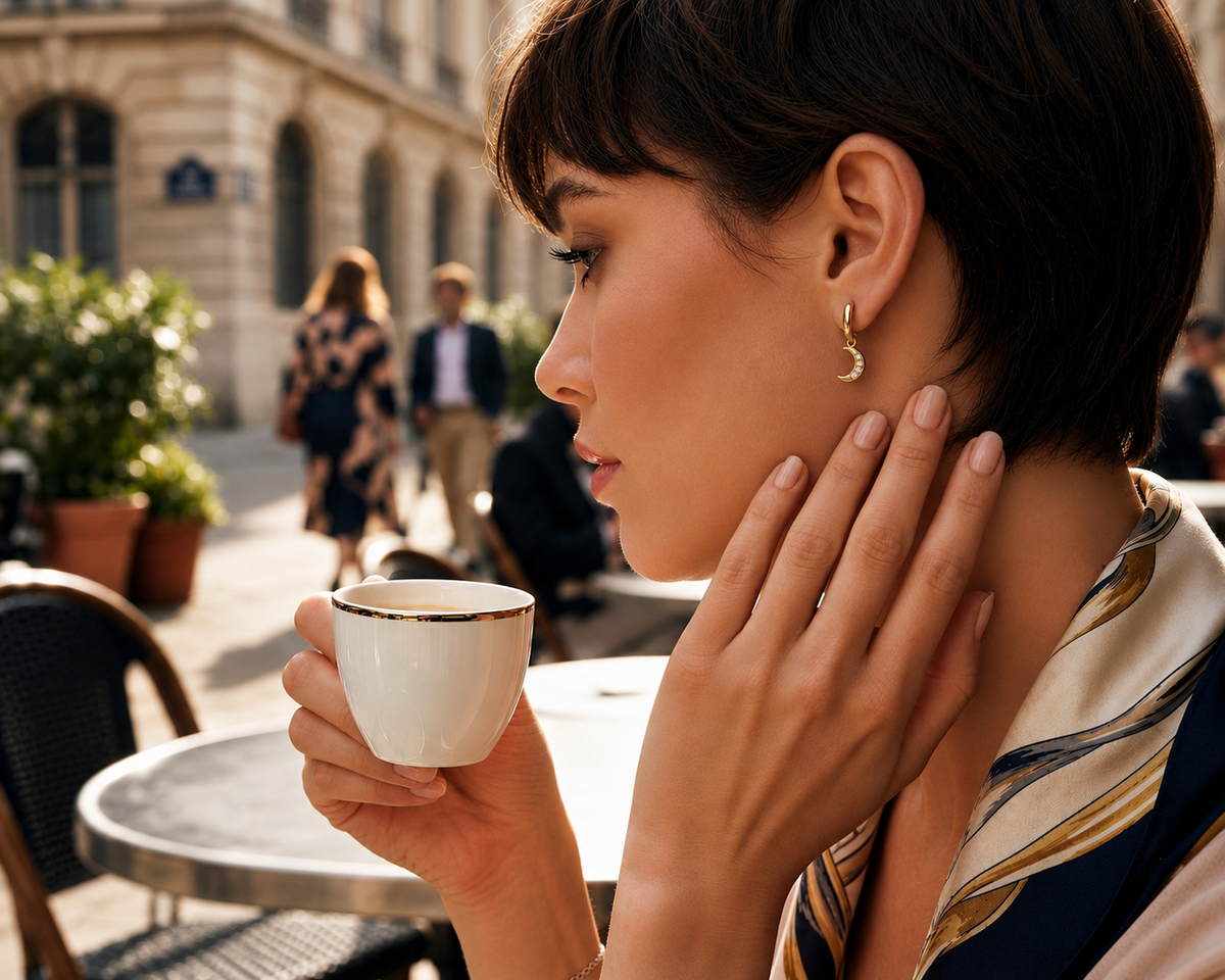 Sterling Silver & Gold Earrings | Lulu & Annie